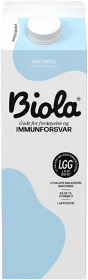 Biola Syrnet Lettmelk 1000g Tine