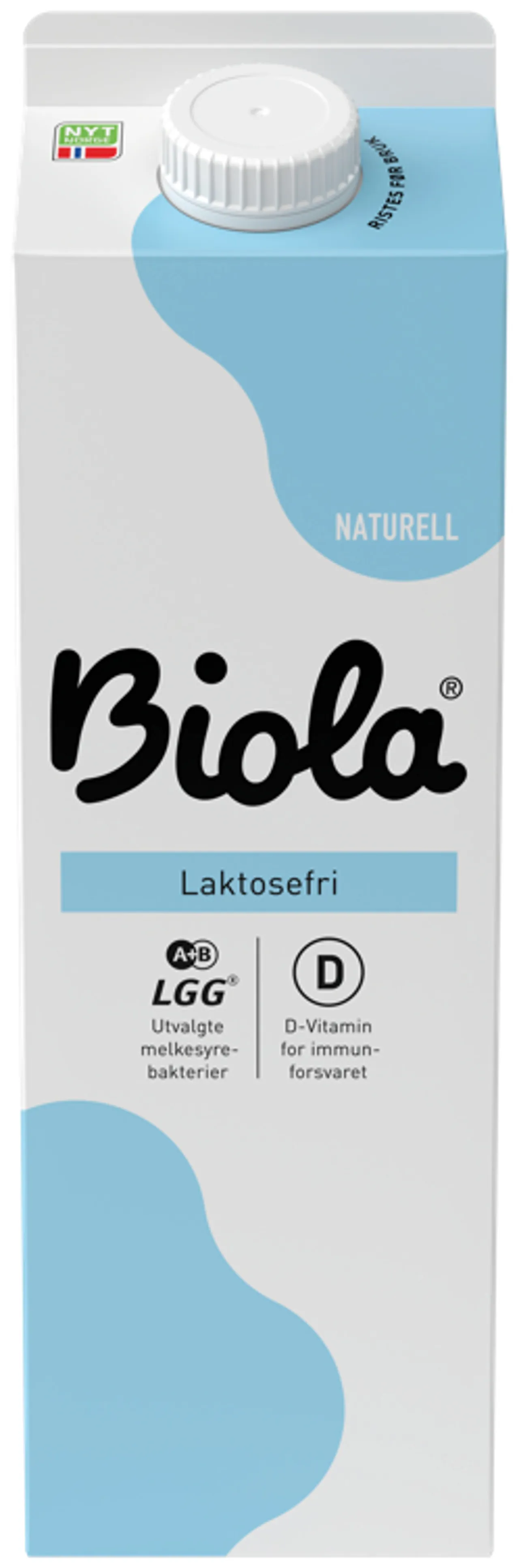 BIOLA SYRNET LETTMELK 1000G TINE