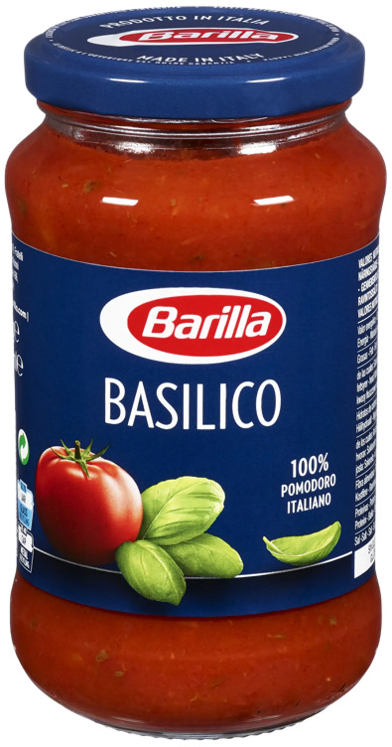 BARILLA PASTASAUS BASILIKUM 400G