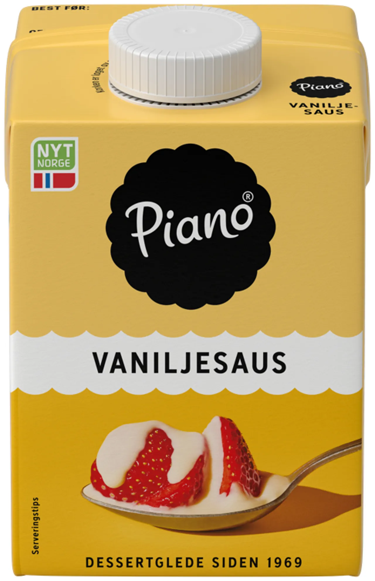 PIANO VANILJESAUS 1/2L TINE