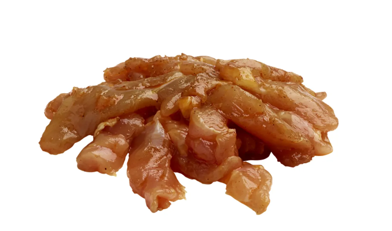 HOFF KYLLINGKJØTT STRIMLET MARINERT 1.2KG