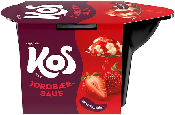 Kos Jordbærsaus 4-5 Porsjoner 250g Fjordland
