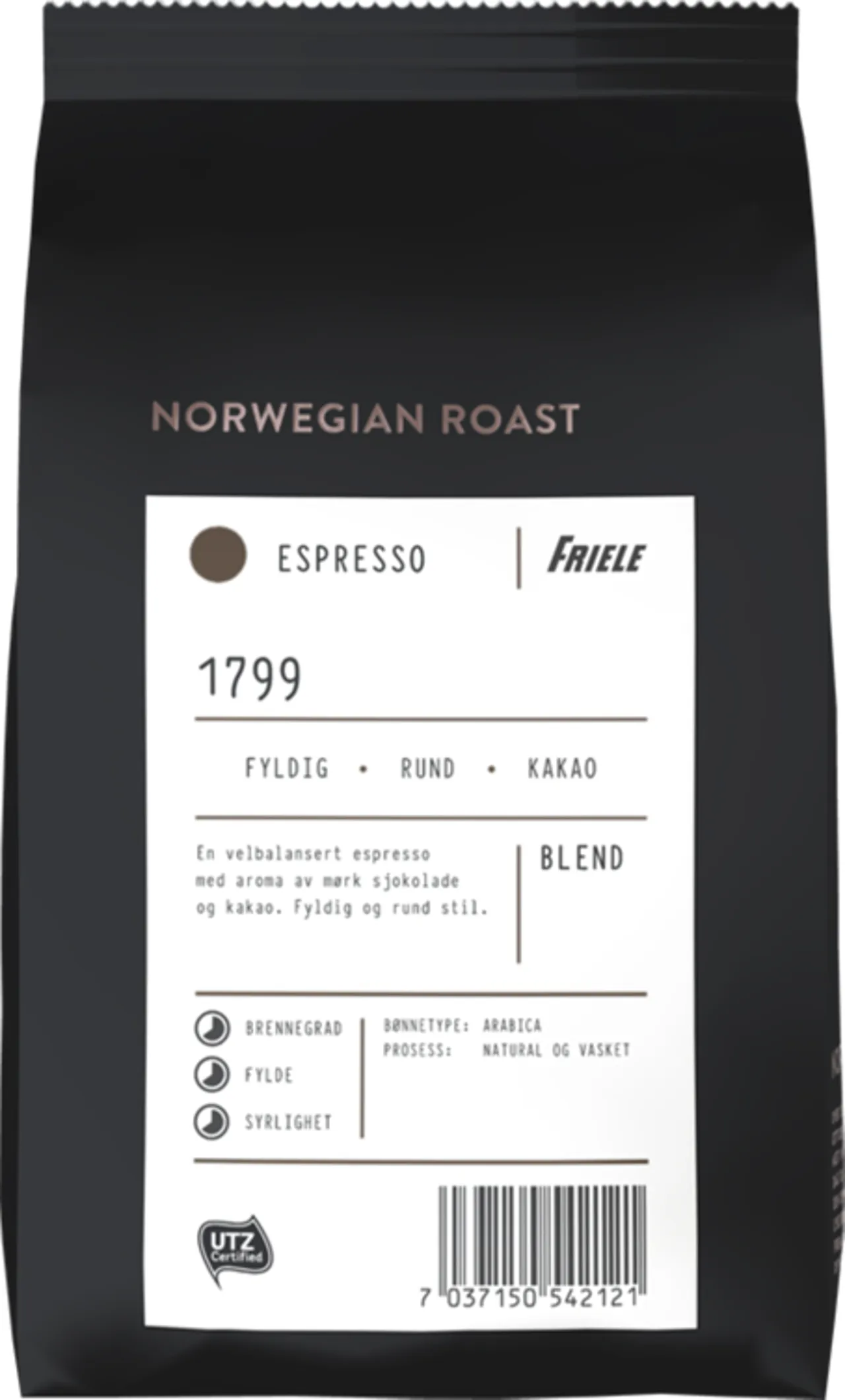 FRIELE ESPRESSO 1799 UTZ HEL 500G