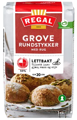 Grove Rundstker 1kg Regal