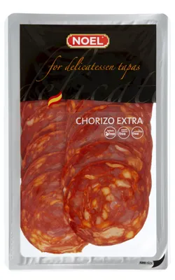 CHORIZO SKIVET 80G NOEL CHORIZO SKIVET 80G NOEL