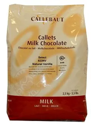 Callebaut Sjokolade Lys 823 2,5kg