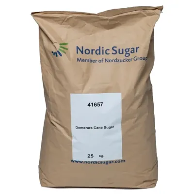 Demerarasukker 25 Kg Nordic Sugar