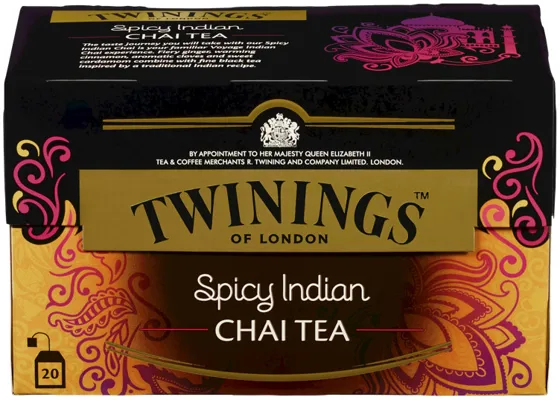 TWININGS SPICY INDIAN CHAI 12X20BAG TWININGS SPICY INDIAN CHAI 12X20BAG