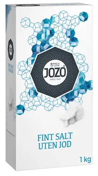 JOZO HUSHOLDNINGSSALT 1 KG UTEN JOD