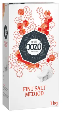 JOZO HUSHOLDNINGSSALT 1 KG MED JOD JOZO HUSHOLDNINGSSALT 1 KG MED JOD