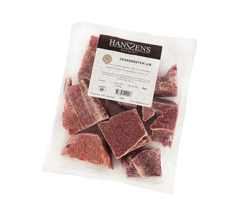 OKSESMÅSTEIK U/ BEIN LØS HANSSENS OKSESMÅSTEIK U/ BEIN LØS HANSSENS
