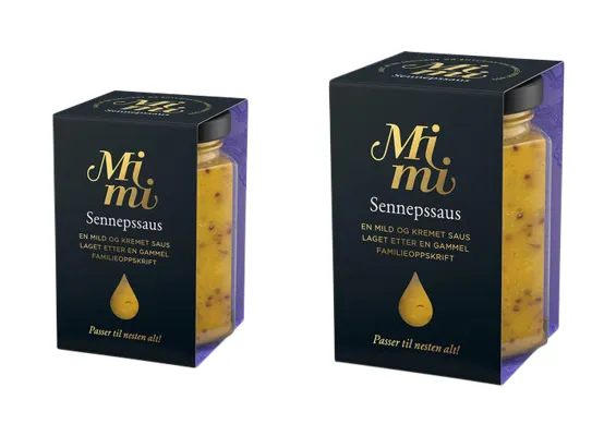 Mimi Sennepssaus 195ml Arctic Mustard