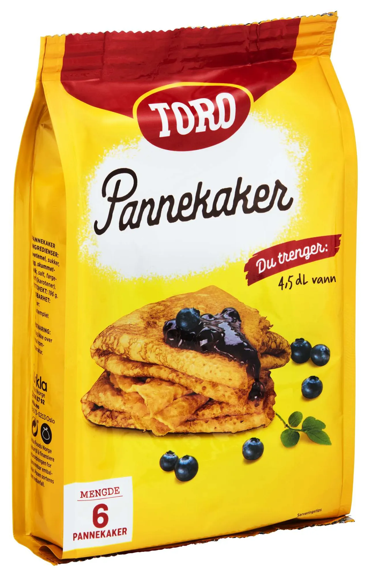 PANNEKAKER 196G TORO