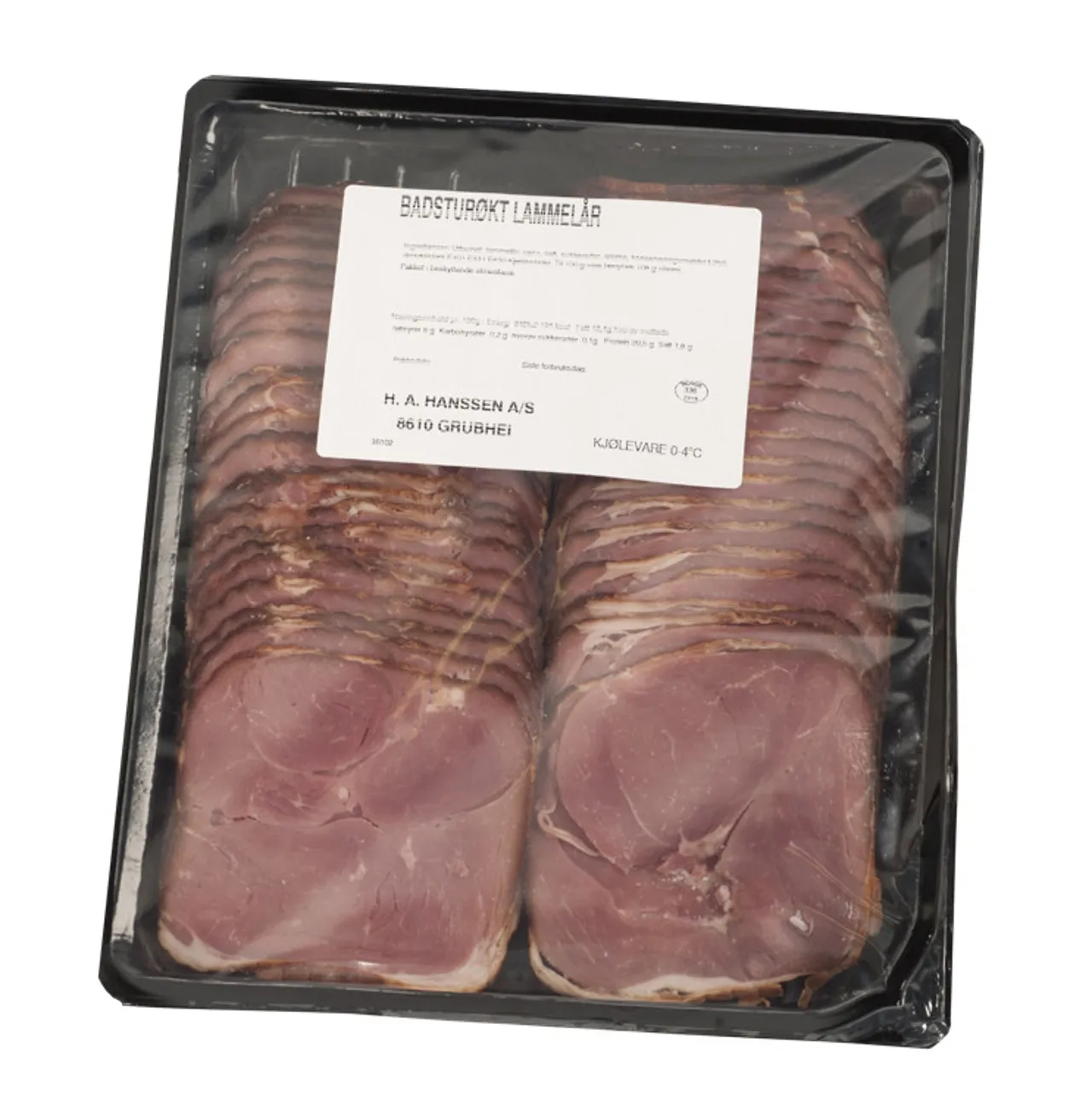 BADSTURØKT LAMMELÅR SK 500G HANSSENS