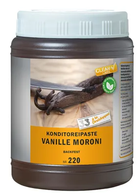 PASTA MORONI EKTE VANILJE BOKS 1 KG PASTA MORONI EKTE VANILJE BOKS 1 KG