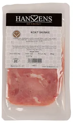 KOKT SKINKE SK 500G HANSSENS KOKT SKINKE SK 500G HANSSENS