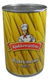 Babymais 400g Kjøkkensjefens