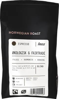 Økolog&Fairtrade Espr Hel 500g