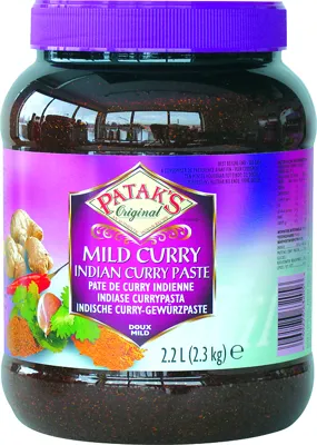 PATAK'S CURRY PASTE MILD 2X2.3KG PATAK'S CURRY PASTE MILD 2X2.3KG