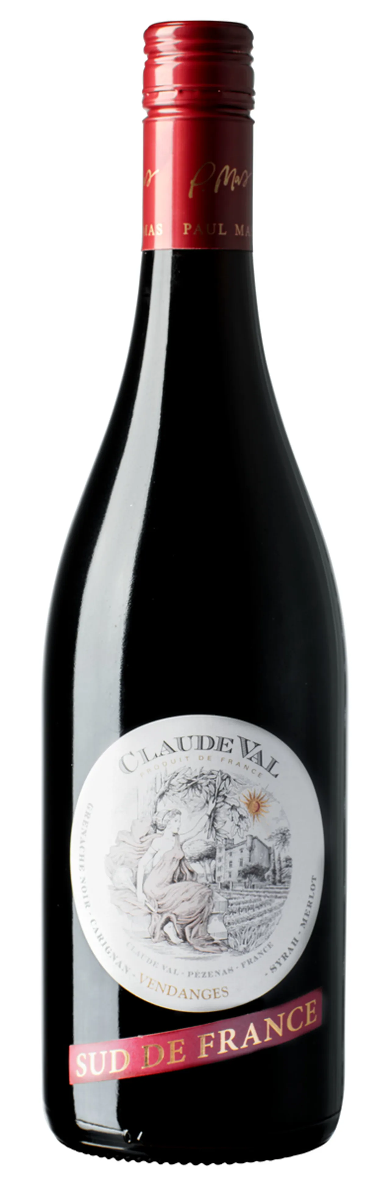 CLAUDE VAL ROUGE 13% 75CL