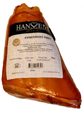 SVINEKNOKE SALT/RØKT LØS FERSK HANSSENS SVINEKNOKE SALT/RØKT LØS FERSK HANSSENS