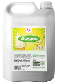 Nic Banansirup Kanne 6 Kg