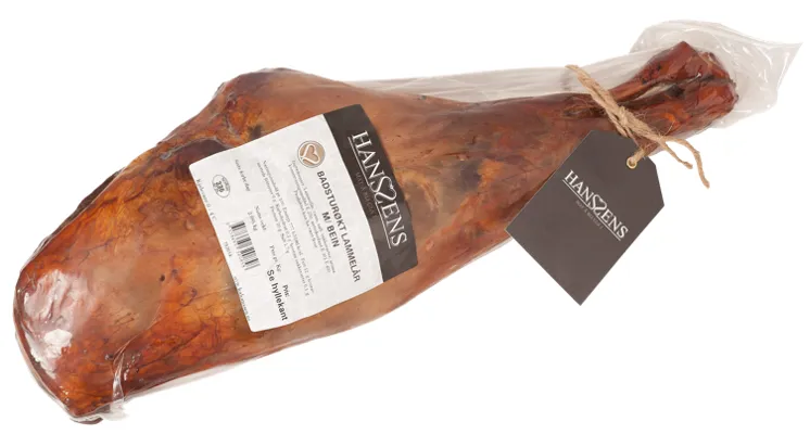 BADSTURØKT LAMMELÅR M/ BEIN LØS HANSSENS BADSTURØKT LAMMELÅR M/ BEIN LØS HANSSENS