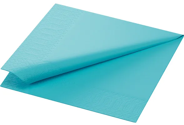 Serviett 3l33cm Mint Blue
