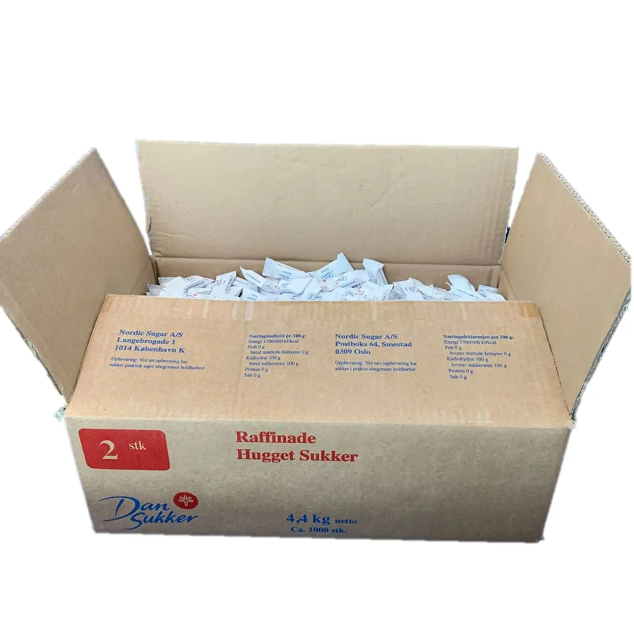 SUKKERBIT 2STK 4,4 KG DANSUKKER