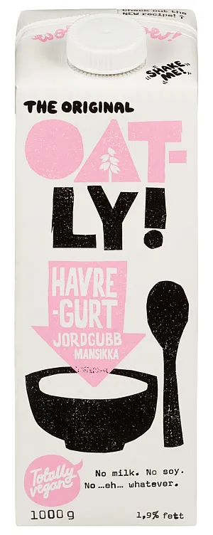 HAVREGURT JORDBÆR 1000G OATLY HAVREGURT JORDBÆR 1000G OATLY