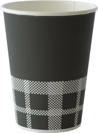 Pappbeger 35cl Cafe Izza Sort