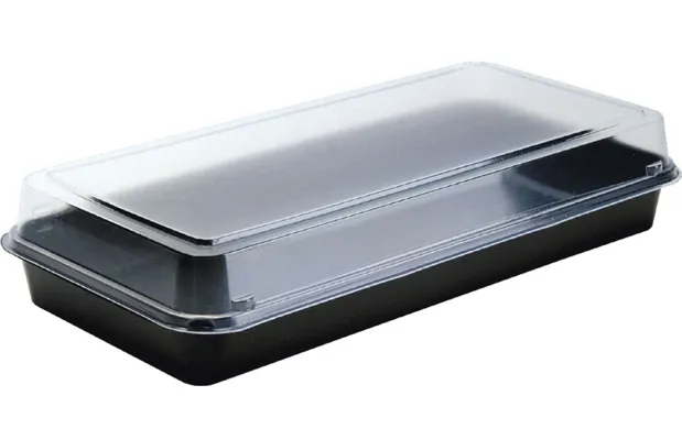 LUNCHBOX 27X13,5X5,4CM SORT LUNCHBOX 27X13,5X5,4CM SORT