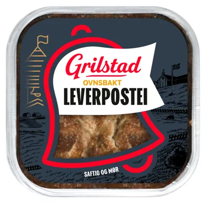 LEVERPOSTEI GROV 185G LEVERPOSTEI GROV 185G