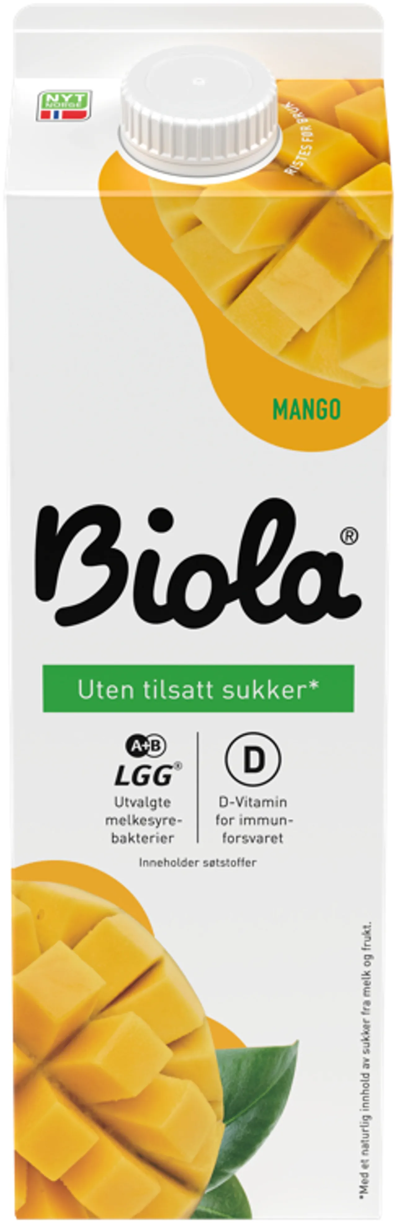 BIOLA MANGO UTEN 1000G TINE