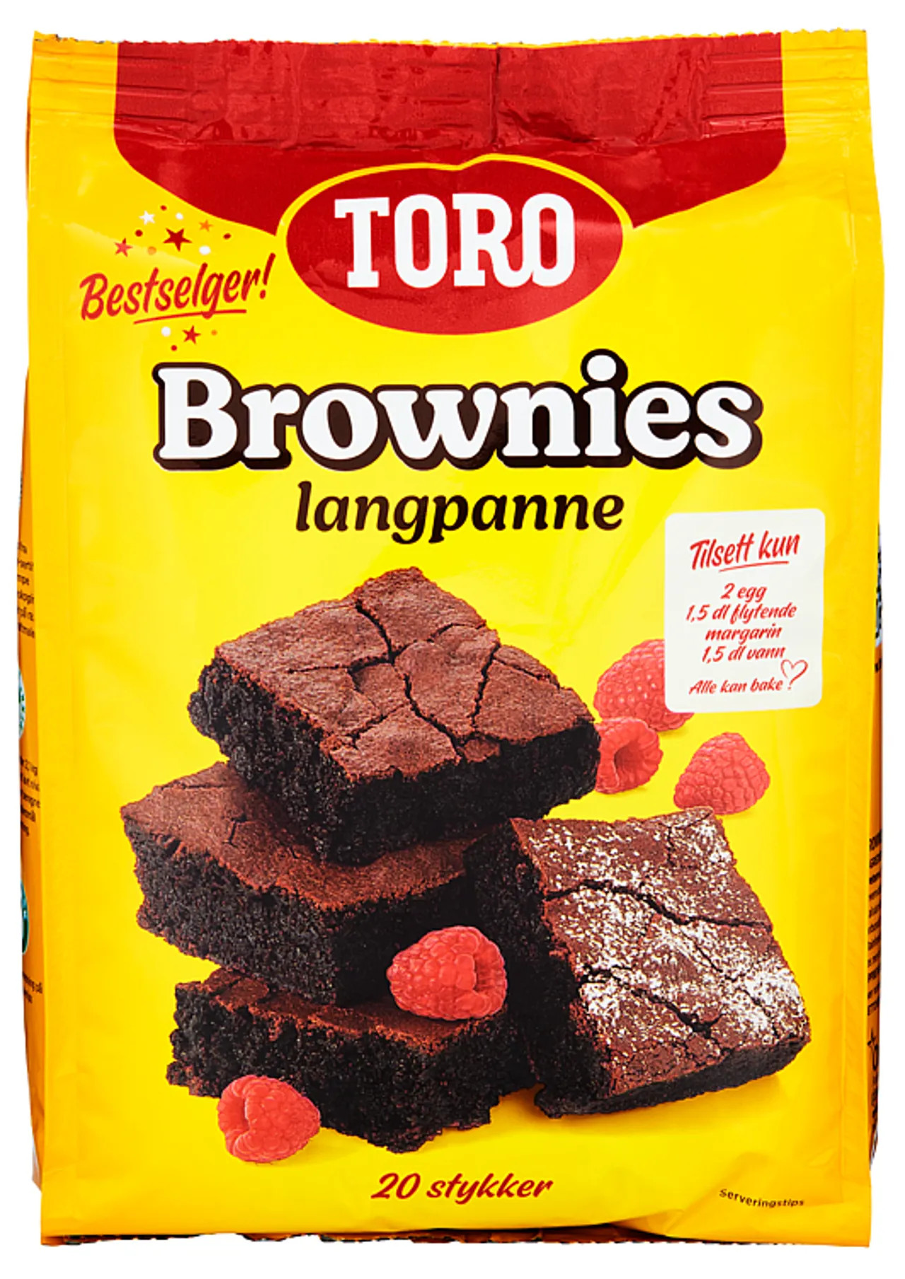 BROWNIES LANGPANNE 883G TORO