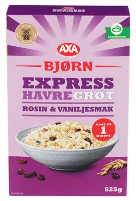 Havregrøt Rosin Vanilje 525g Axa