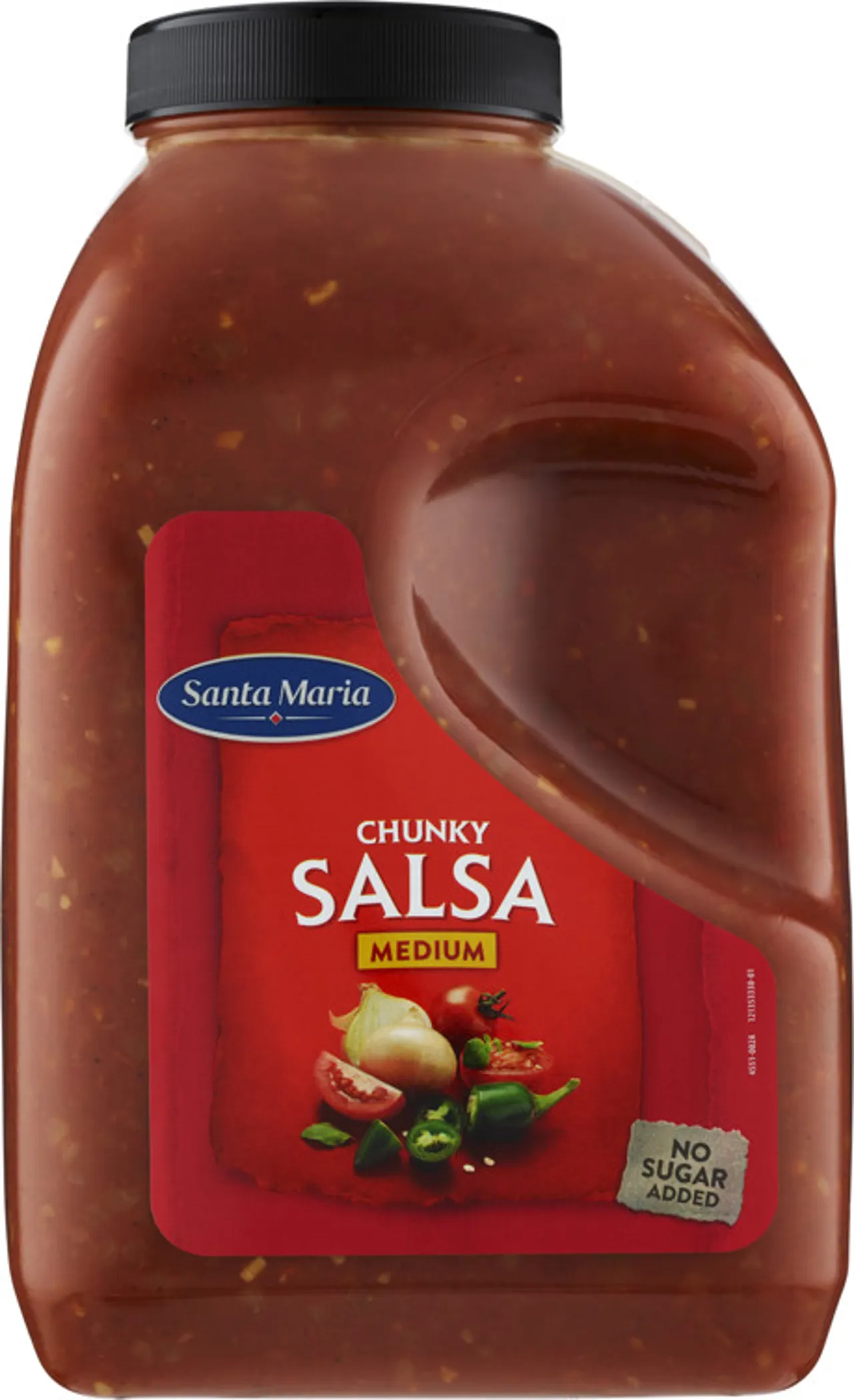 CHUNKY SALSA MEDIUM 3700G SANTA MARIA