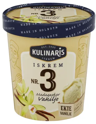 VANILJE-ISKREM 0,5L KULINARIS VANILJE-ISKREM 0,5L KULINARIS