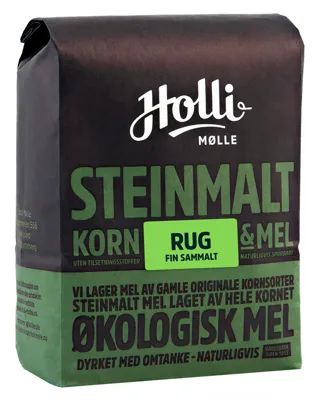Rug Fin Sammalt, Økol Holli Mølle
