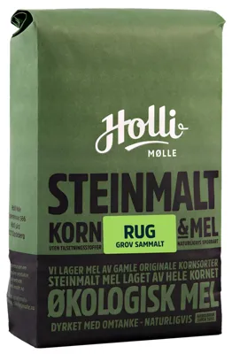 Rug Grov Sammalt, Økol Holli Mølle