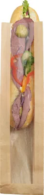 Baguettpose M/Vind Natur 350x90x45mm