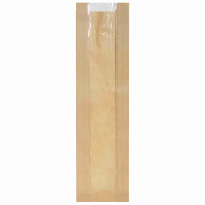 BAGUETTPOSE M/VIND NATUR 350X90X45MM BAGUETTPOSE M/VIND NATUR 350X90X45MM