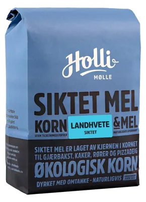 Landhvete Sikt Økologisk Holli Mølle