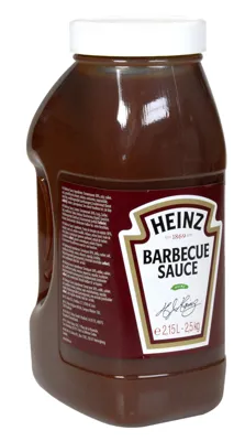 HEINZ BBQ SAUCE 2X2,15 L HEINZ BBQ SAUCE 2X2,15 L