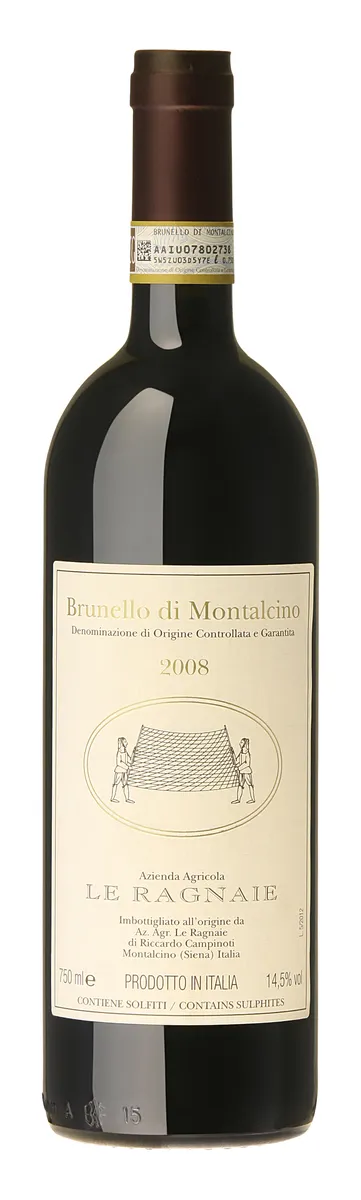 LE RAGNAIE BRUNELLO DI MONTALCINO 13,5% 75CL LE RAGNAIE BRUNELLO DI MONTALCINO 13,5% 75CL