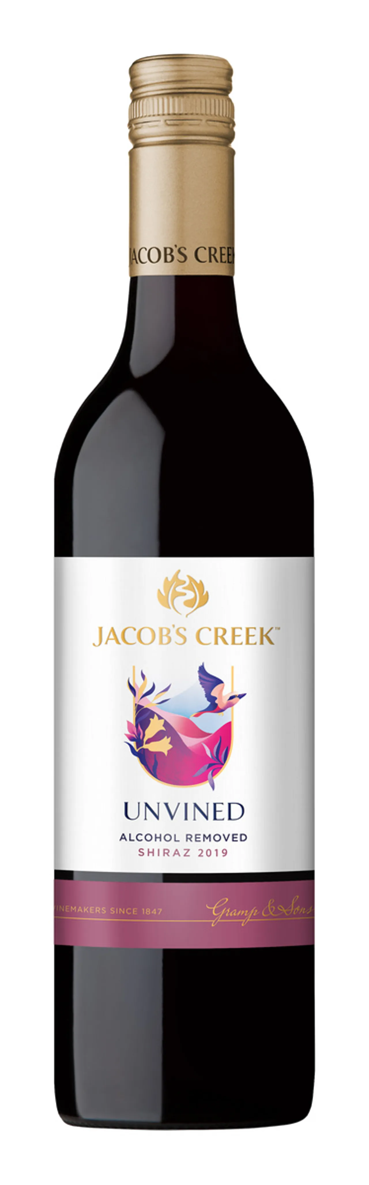 JACOBS CREEK UNVINED SHIRAZ 0,5% 75CL
