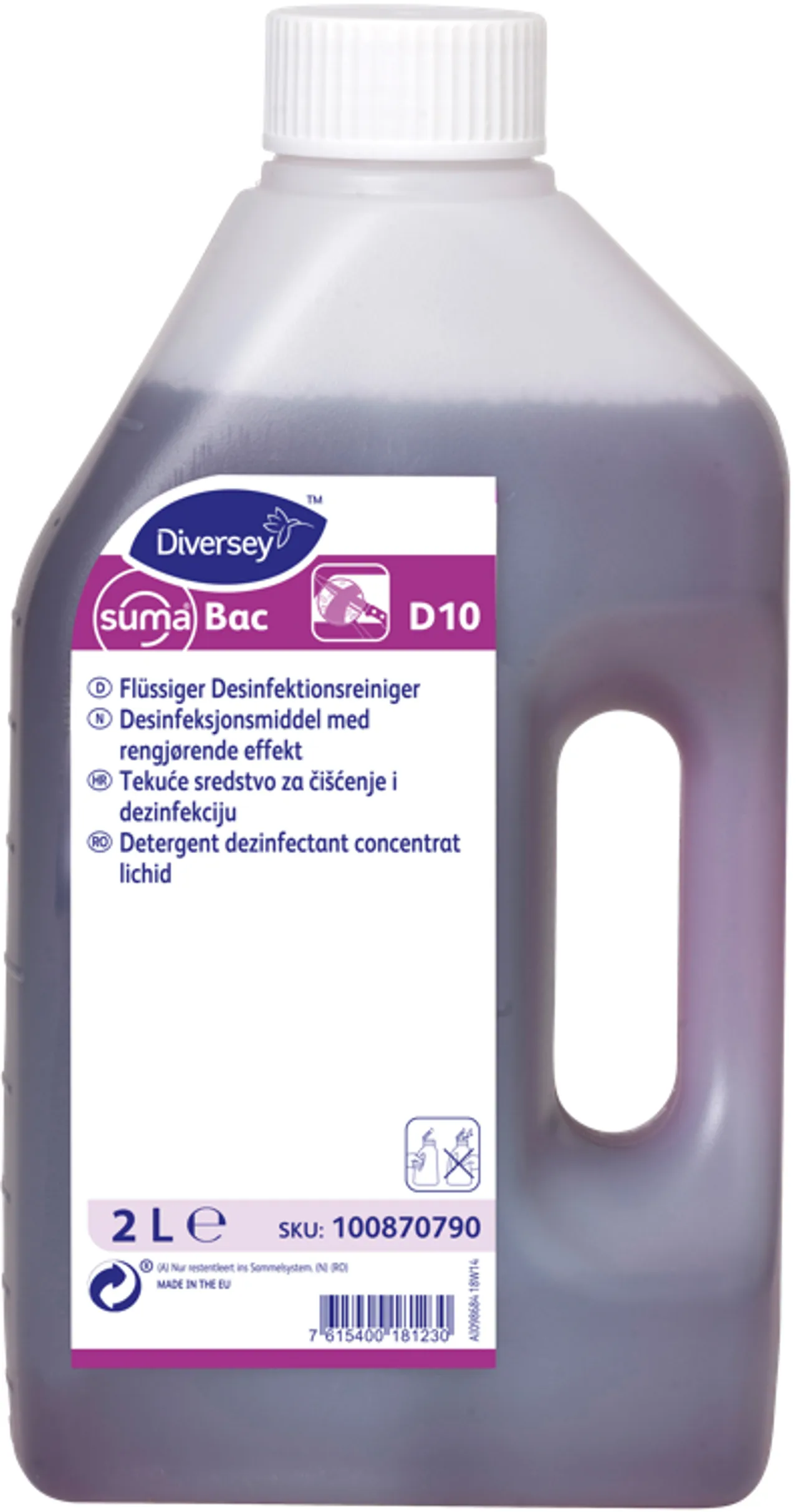SUMA BAC D10 6X2L DESINFEKSJON