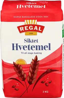 Hvetemel 2kg Regal