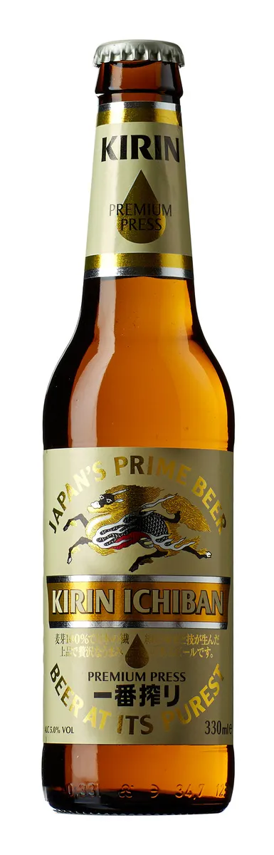 KIRIN ICHIBAN BEER 5% 24X33CL KIRIN ICHIBAN BEER 5% 24X33CL