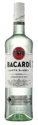 Bacardi Carta Blanca 37,5% 70cl